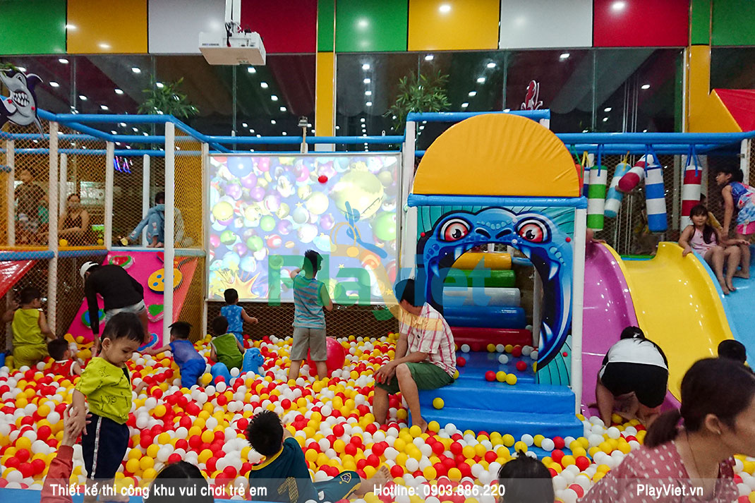 Thiết kế khu vui chơi trẻ em trong nhà 560m2 Simmaxx Thuận Giao S20004 1