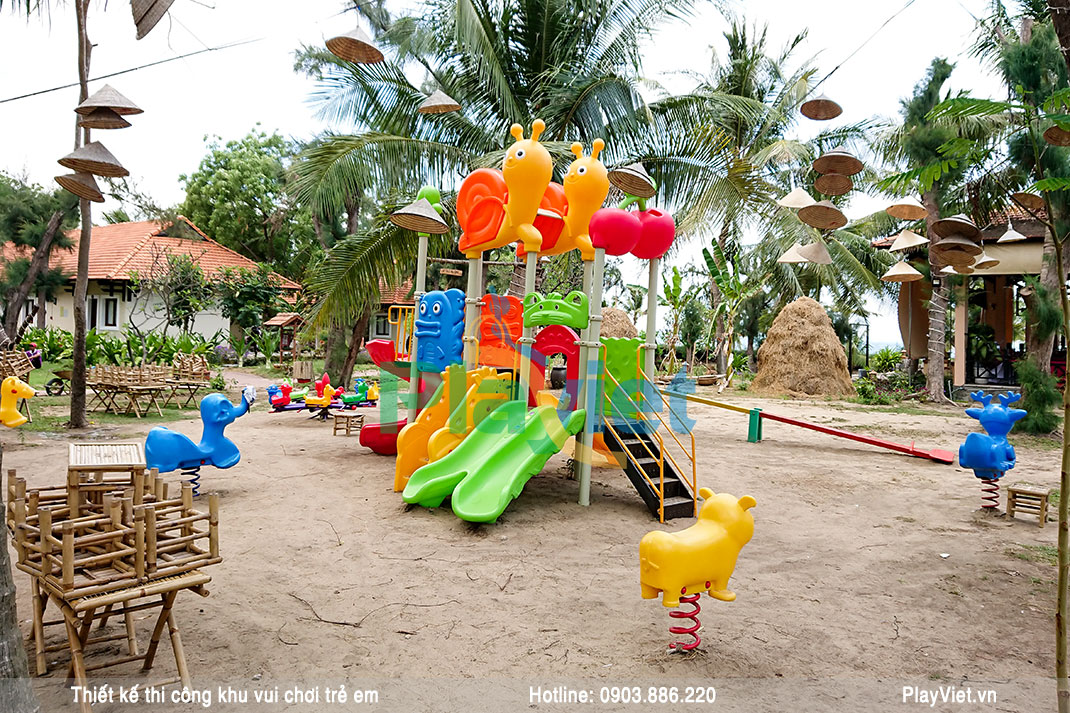 Mẫu khu vui chơi ngoài trời 150m2 TTC Resort Ninh Thuận S18001 2