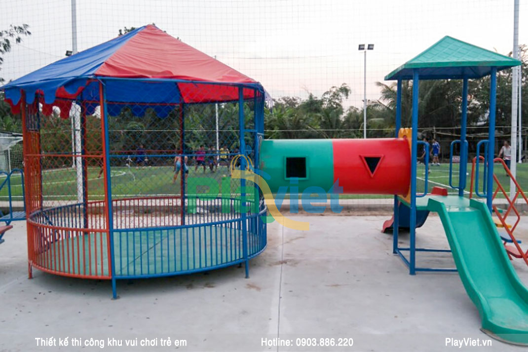 Mẫu khu vui chơi trẻ em công viên ngoài trời 300m2 S16001 1