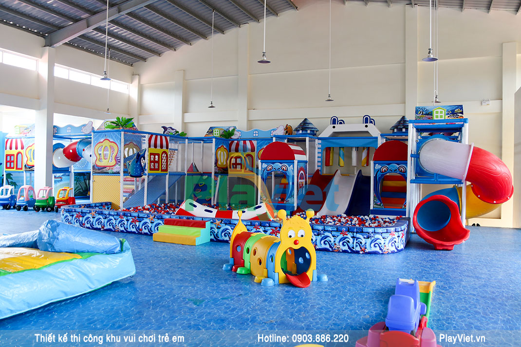 Thiết kế khu vui chơi trẻ em trong nhà 475m2 SaiGon Center Bình Dương 13